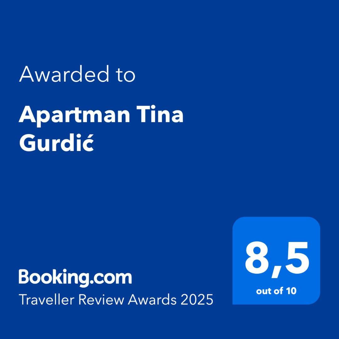 Apartman Tina Gurdic โกตอร์ ภายนอก รูปภาพ
